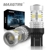 MAXGTRS 2x T20 1157P21/5WLEDBAY15D T25 LED 3157 3156 LED W21/5W 7443 Led Bulb 800Lm 3020 14SMD Car Brake Reverse Parking DRL Fog Light Backup Halogen Lamp