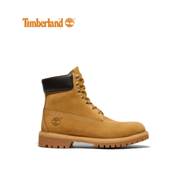 Timberland Men's Icon 6 inch Premium Boot Wheat Nubuck