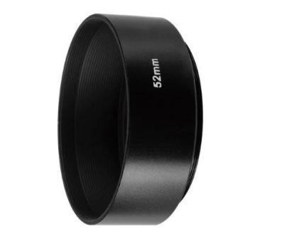 Metal Lens Hood Cover for 52mm Filter/Lens