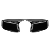 Car Wing Side Mirror Cover ABS Black for Infiniti QX30 Q50S Q50 Q60 Q70 2014 - 2023