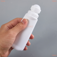 YANAO 5pcs 100ml ม้วนพลาสติกที่ว่างเปล่าบนขวดยา Essential Oil refillable