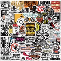 【CW】❏  10/50PCS Mechanic Brand Graffiti Sticker Car Laptop Motorcycle Fridge Skateboard Suitcase Stickers