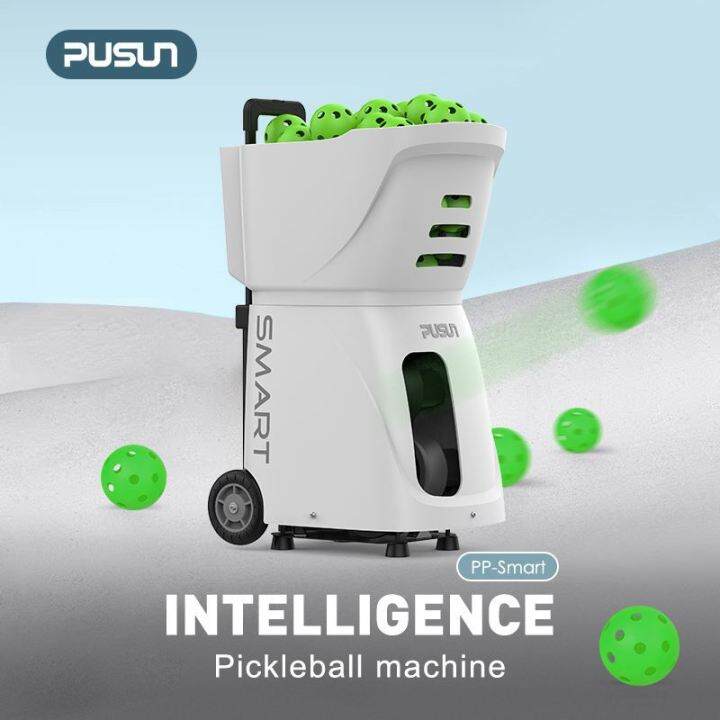 Pusun Automatic Electronics PickleballMachine Training Practice with APP Remote Control PP