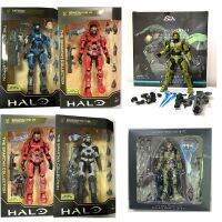 Jazwares Spartan Palmer MK VII Halo มาสเตอร์ชีฟ Gambar T Terbatas Mjolnir MK VI Jun-A266 KAT-B320 Yoroi Teka-Teki Si Figur