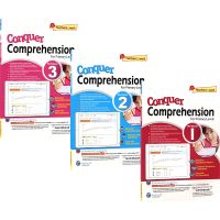 SAP conquer Comprehension Workbook grades 1-3 English reading comprehension training problem solving series Singapore English workbook primary school teaching aids reading comprehension