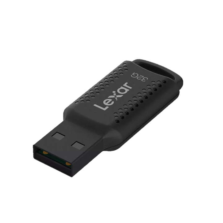 lexar-flash-drive-jumpdrive-v400-32gb-usb-3-0-black-แฟรชไดรฟ์-ของแท้-ประกันศูนย์-5ปี