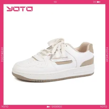 YOTO】Casual Trendy Shoes For Women Korean Low Cut Style Sneakers