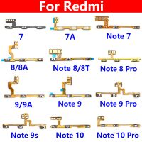 เปิดปิดปริมาณกล้องปุ่มสวิทช์ที่สำคัญ F LEX สายเคเบิ้ลสำหรับ Xiaomi R Edmi 7 7A 8 8A 9 9A หมายเหตุ7 8 8ครั้ง9 10 P RO 9วินาที MI 10ครั้ง Lite 10