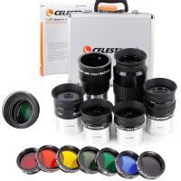 Celestron 1.25เลนส์ตาแบบ2X ดาวเคราะห์ดวงจันทร์ Barlow Lens ดาราศาสตร์15มม. 6มม. 8มม. 13มม. 32มม.