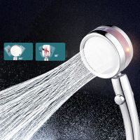 New Strong Pressurization Spray Nozzle Water Saving Rainfall 360 Degrees Rotating With Small Fan Washable Hand-held Shower Head