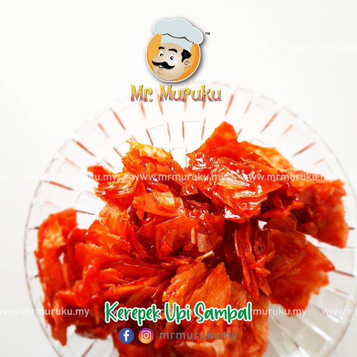 Mr. Muruku's Kerepek Ubi Sambal | Lazada