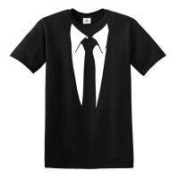 Tie Up Tuxedo Funny Gift ชายเสื้อถักพรรคตลกวันพ่อเสื้อยืดด้านบน