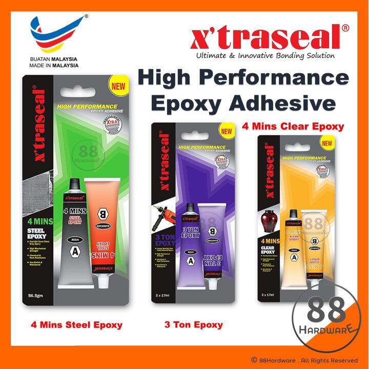 xtraseal epoxy adhesive / gum epoxy / epoxy glue / steel epoxy