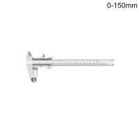 150/200/300/Mm Miniแบบพกพาความแม่นยำสูงเหล็กคาร์บอนเวอร์เนียคาลิปเปอร์ไม้บรรทัด