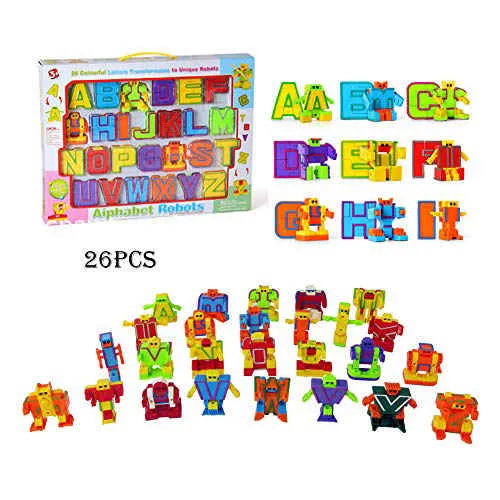 Alphabet Robot Odowalker Action Figures 26 Pieces 2