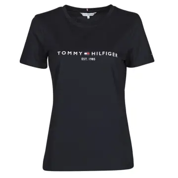 black tommy hilfiger t shirt women's