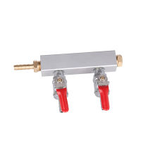 Muti-Way Homebrew Co2 Air Gas Distribution Manifold Splitter Draft เบียร์ Kegerator 14 Barb