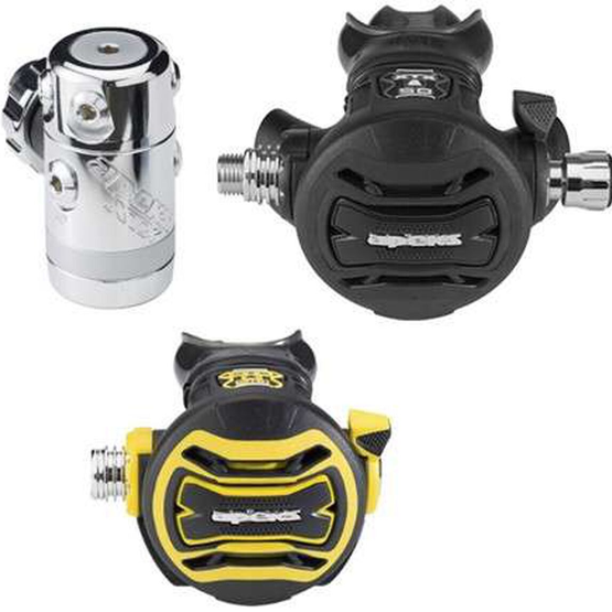 apeks-xtx50-scuba-diving-regulator-set-second-stage-xtx-50-xtx-40-ocotpus-apeks-pressure-gauge-yoke-int