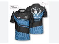 2023 New  new bowling ball high-quality full sublimation free custom polo shirt-20（free name logo custom） Size：s-6xl Summer Popular