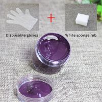 30ml Purple Red Leather Coloring Paint Shoe Cream in Bag Sofa Car Seat Scratch Leather Dye Repair Restoration Color Change Paint Sealants