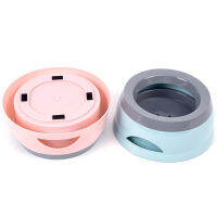 Car-Borne Bowl Anti-Slip Anti-Splash Non-Wet Mouth ชามลอย Cat Dog Supplies Dog ชามดื่ม Dog Food Container