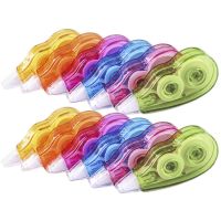 12 Pcs Correction Tape Corrector Writing White-out Small Gaff Daily Kids Suits Cute Stationery Correction Liquid Pens