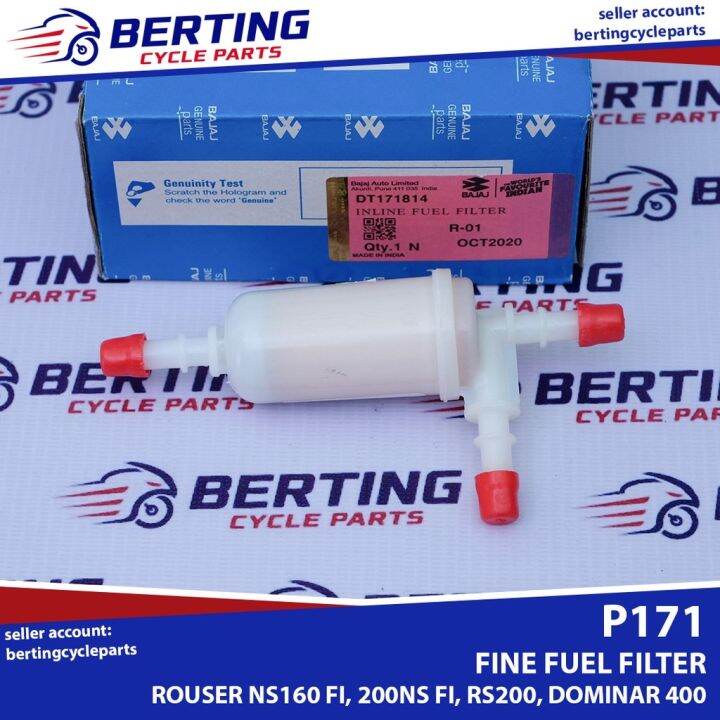 FINE FUEL FILTER Rouser NS200 200NS FI NS160 FI RS200 Dominar 400 KTM
