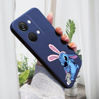 เคส Hpcase สำหรับ OnePlus Nord 3 5G เคสโทรศัพท์ลายการ์ตูนสติทช์สี่เหลี่ยมของแท้ปลอกซิลิโคนของเหลวคลุมทั้งหมดกล้องเคสป้องกันทนแรงกระแทก