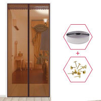 Magnetic Attractable Anti Fly Mosquito Insect Curtain Soft Frame Screen Window Mesh Net Automatic Closing Door Screen