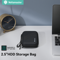 Yottamaster เคสป้องกันโทรศัพท์เก็บ HDD ขนาด2.5นิ้วกันกระแทกกันกระเด็นกันฝุ่นสำหรับฮาร์ดไดรฟ์2.5นิ้ว