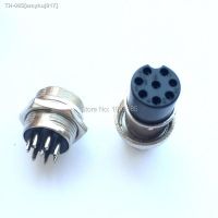 ❁ 1set GX16 8 Pin Male Female Diameter 16mm Wire Panel Connector GX16 Circular Connector Aviation Socket Plug