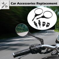 Rhyming Rearview Mirror Universal Motorcycle Black 10mm Side Round Black 2 Pcs Fit For BMW Honda Suzuki Yamaha Mirrors