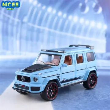 Mini Auto White 1:32 Diecast Metal Body Mercedes Benz SUV Jeep