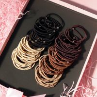 【CW】 10PCS Bead HairBands Fashion Hair Ties Ponytail Holder Scrunchies Accessories