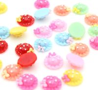 300pcs Bow Hat Cabochons Kawaii Resin Hat Decodens Flatback Kawaii Resin flat back 18mm Embellishments Crafts