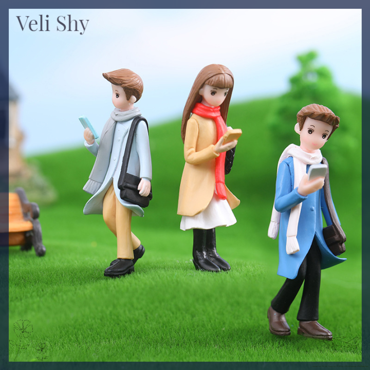 veli-shy-คู่รักขนาดเล็กภูมิทัศน์ขนาดเล็ก-figurines-งานฝีมือพลาสติกสำหรับสวน-diy