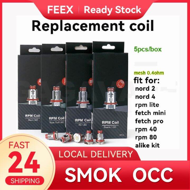 SMOK RPM40 Occ Mesh Coil RPM80 Nord 2 4 Rpm lite Mod Kit 0.4 Coils