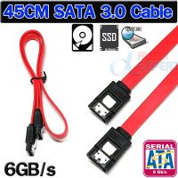 สาย SSD HDD  แบบ SATA 3.0 CABLE 6GB/S SATA III SATA 3 CABLE FLAT DATA CORD SUPER SPEED FOR HDD SSD