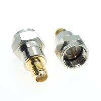 1ชิ้นอะแดปเตอร์ F-Type F ไปยัง Sma หญิงตัวผู้50-Ohm เสาอากาศโคแอกเซียล Rf