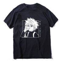 With mens sito shirt womens tops Kawaii Hunter X Hunter Tshirt killia Zoldyck shirt matching soft Anime Manga shirt