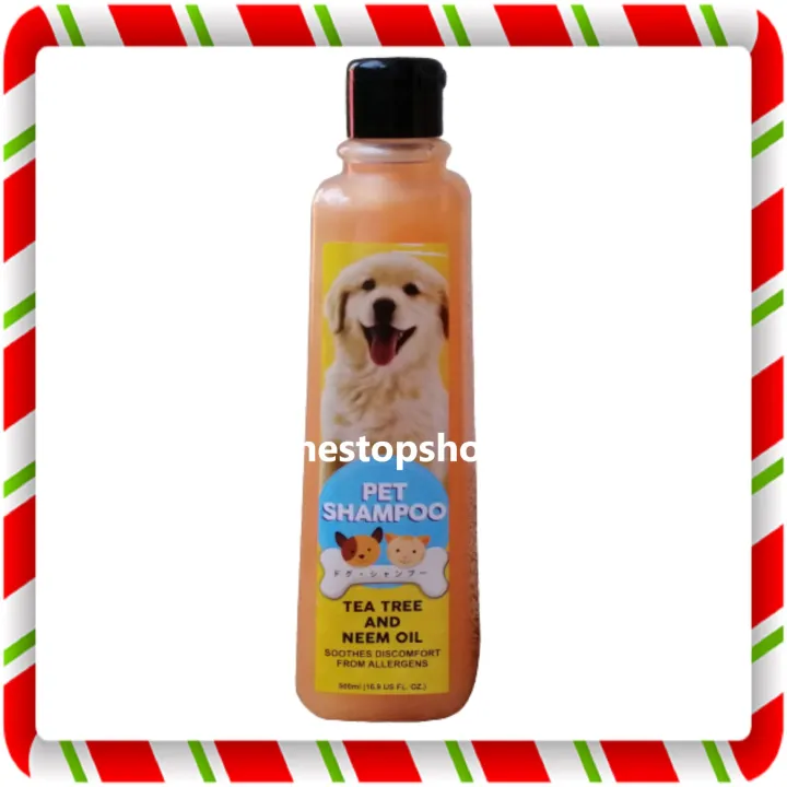 Pet Shampoo Tea Tree Neem Oil 500mL Lazada PH