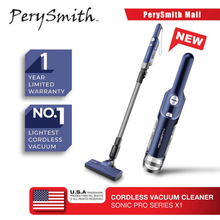 [Philippines Ready Stock] PerySmith X1 Cordless Handheld Vacuum Cleaner