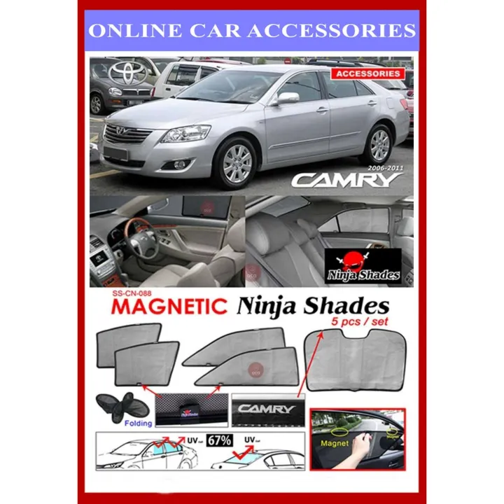 Toyota Camry (XV40) Ninja Sun Shade Lazada
