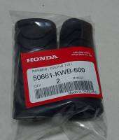 ยางพักเท้าหน้าแท้ศูนย์ HONDA W110I W125I(ปลาวาฬ) DREAM SUPERCUB 1 คู่ ซ้าย-ขวา รหัสสินค้า 50661-KWB-600