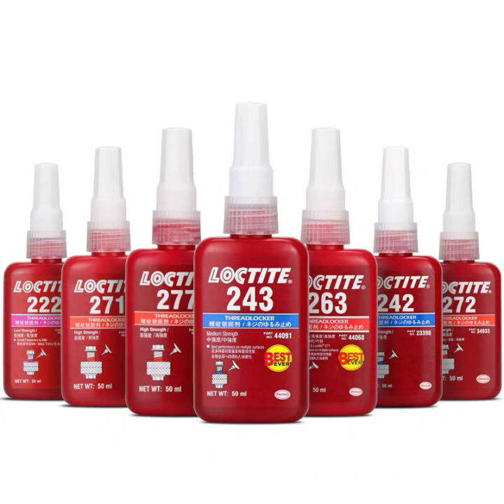 Loctite 243 222 242 262 263 270 271 272 277 290 Agen pengunci ulir untuk perekat khusus