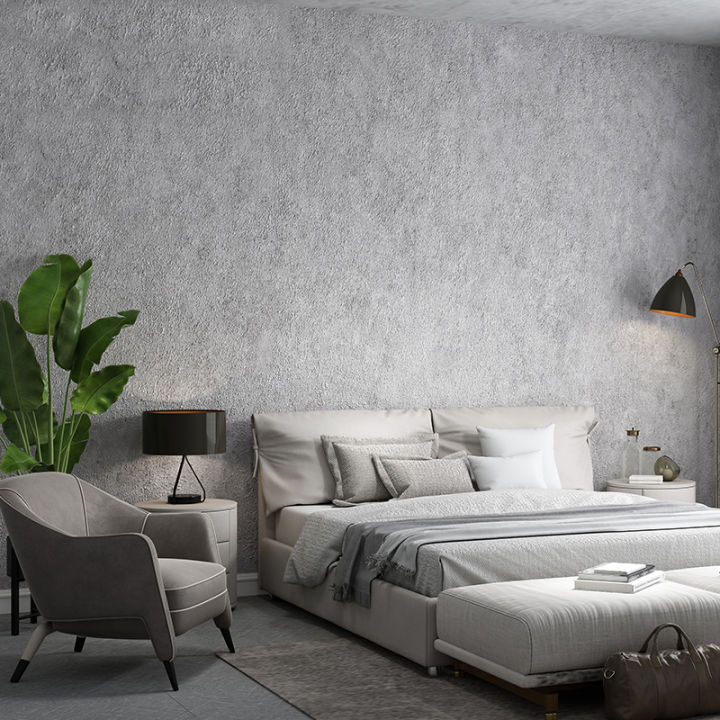 dark-pure-plain-color-cement-grey-wallpaper-pvc-texture-waterproof-home-decor-living-room-bedroom-wall-paper-rolls-modernly