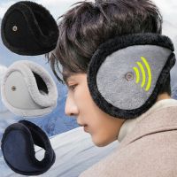 Winter Warm Earmuffs Thicken Fur Ear Cover with Receiver Men Women Windproof Earmuffs Warm Headphones Winter Accessories EarMuff