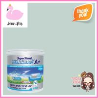 สีน้ำทาภายใน TOA SUPERSHIELD DURACLEAN A PLUS #8346 สี MISTY HARBOR กึ่งเงา 2.5 แกลลอนWATER-BASED INTERIOR PAINT TOA SUPERSHIELD DURACLEAN A PLUS #8346 MISTY HARBOR SEMI-GLOSS 2.5GAL **หมดแล้วหมดเลย**