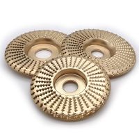 1 2PC 16/22mm Bore Plat Arc Wood Grinding Polishing Wheel Rotary Disc Sanding Carving Tool Abrasive Disc Tools for Angle Grinder