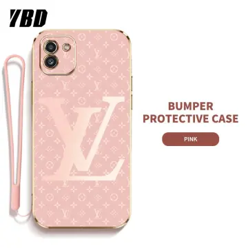 LOUIS VUITTON LV ROSE BROWN LOGO ICON iPhone 13 Pro Max Case Cover
